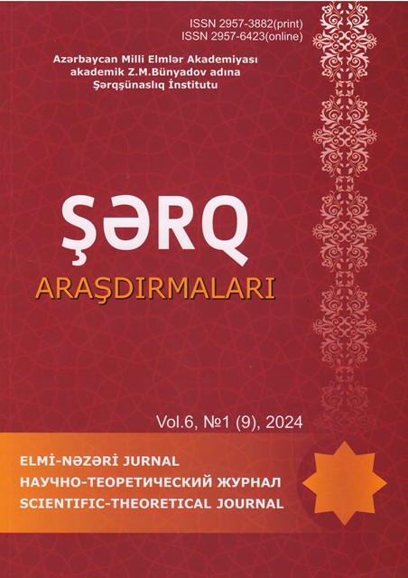 Şərqşünaslıq İnstitutunun “Şərq araşdırmaları” elmi-nəzəri j...