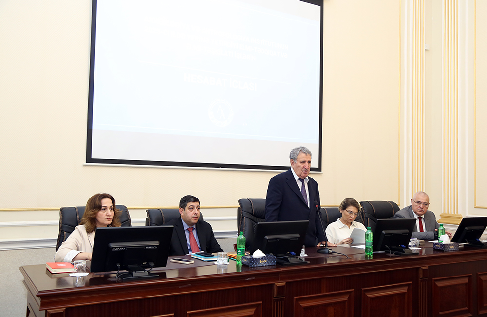 Arxeologiya və Antropologiya İnstitutu 2025-ci ildəki elmi f...